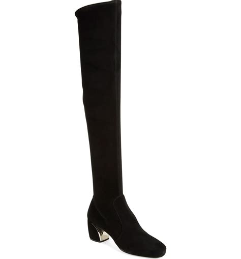 prada over the knee boots